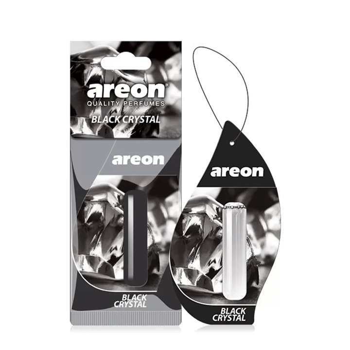 خوشبوکننده آویز مخصوص خودرو آرئون 5 میلی لیتر Areon مدل Liquid با رایحه Black Crystal